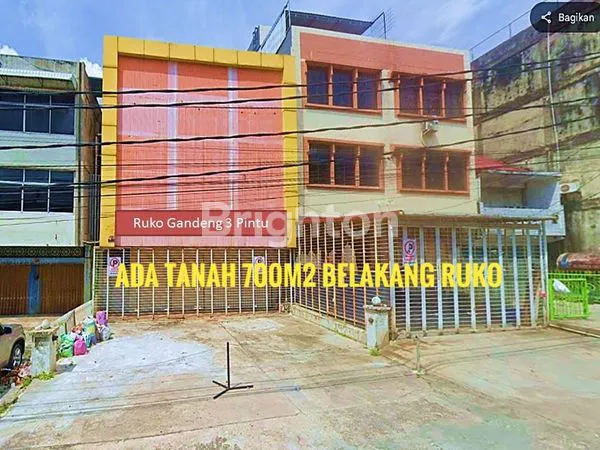 image RUKO STRATEGIS 3 PINTU DEPAN MALL PEKANBARU - BANK MANDIRI (2)