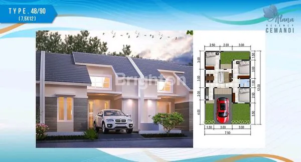 image RUMAH BARU 72M² DEKAT SURABAYA, 2KT (2)
