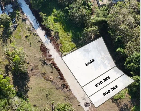 TANAH ZONA KUNING DI KUTUH - 6 MENIT DARI BUKIT PANDAWA GOLF