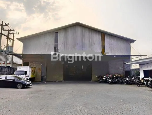 GUDANG SIAP SEWA LT 3265M² AKSES MUDAH