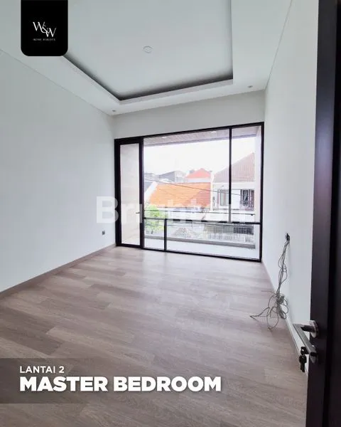 image RUMAH MODERN TROPIS KUPANG BARU SURABAYA – 2 LANTAI, ROW 3 MOBIL, SHM & IMB LENGKAP (8)