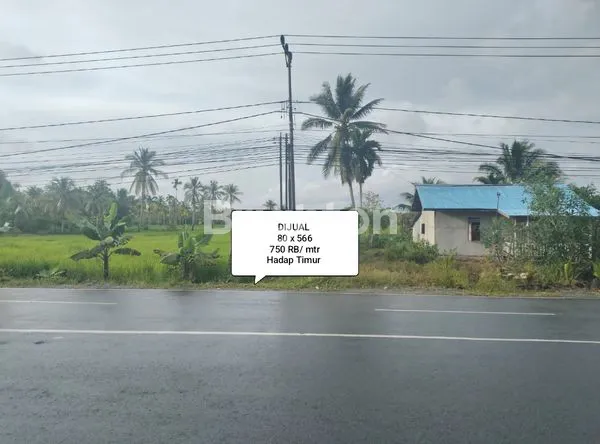 image TANAH PINGGIR JALAN PAL 9 COCOK UNTUK PERUMAHAN  (1)