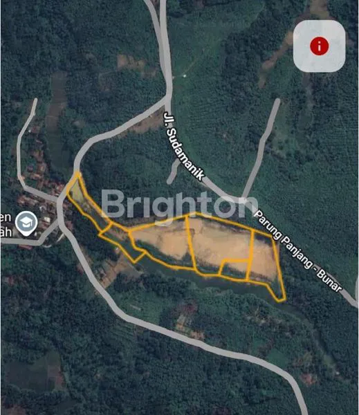 TANAH LUAS 2,9 HA CIOMAS, COCOK INVESTASI