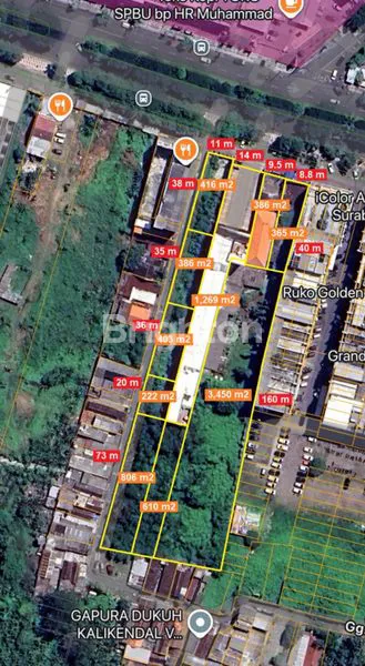 TANAH PRIME DI HR MUHAMMAD