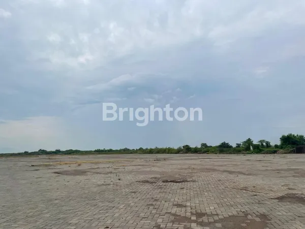 image SEWA TANAH LAHAN TAMBAK OSOWILANGUN SEBELAH PELABUHAN TELUK LAMONG DEKAT AKSES TOL BISA UTK PARKIR ALAT BERAT / STOCKPILE (1)