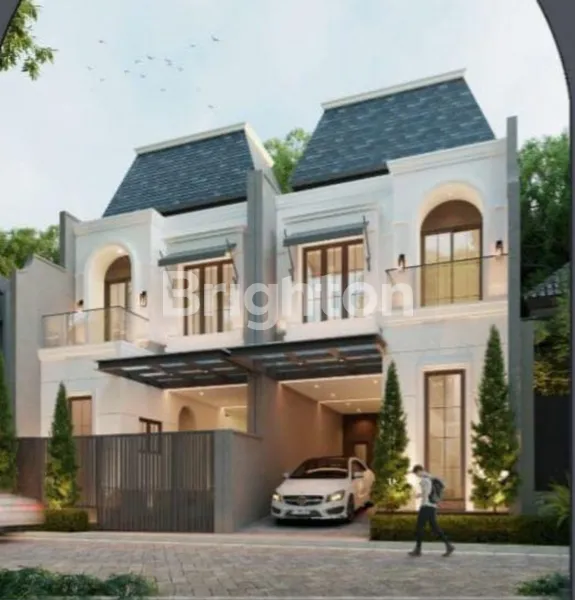 image DIJUAL RUMAH BARU 2 LANTAI MEWAH DI MANYAR HARGA 2.4M 4 KAMAR TIDUR - LOKASO FAVORIT TENGAH KOTA! (2)