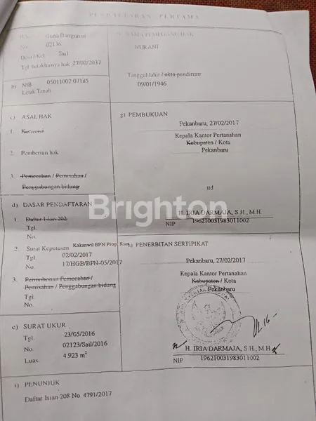 image TANAH PREMIUM DIJALAN HANGTUAH (6)