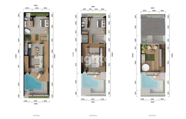 image JUAL PRIMARY VILLA EKSKLUSIF SEMINYAK TIPE GUNUNGAN 3 LANTAI 2 KAMAR (2)