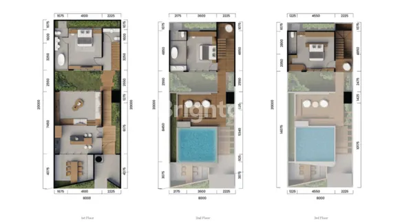 image JUAL PRIMARY VILLA MEWAH SEMINYAK TIPE SEKARJAGAT 3 LANTAI 3 KAMAR (2)