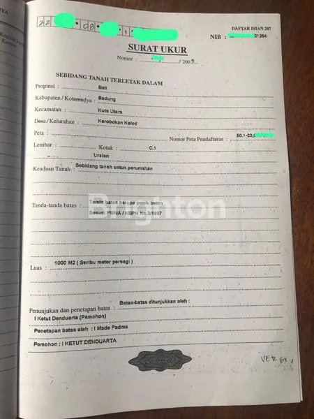 image DIJUAL TANAH  ISTIMEWA, JALAN HOTMIX DI JALAN PERSADA KEROBOKAN (8)