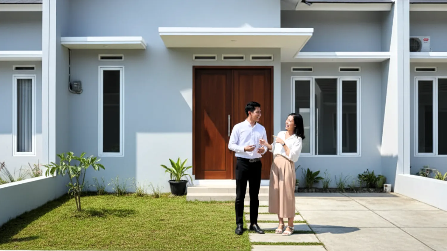 warna cat rumah yang cerah panduan properti 8 daya tarik universal