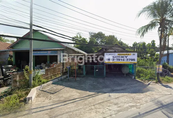 JUAL TANAH BONUS BANGUNAN DI PINGGIR JALAN RAYA BANGAK–SIMO BOYOLALI- COCOK UNTUK USAHA & INVESTASI!