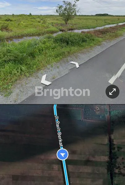 image LAHAN TANAH KOSONG UKURAN LUAS  SIAP BANGUN PINGGIR JALAN RAYA PARIT BERKAT (5)