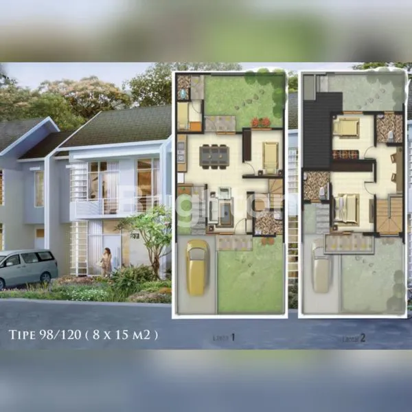 image RUMAH LT 120 DI NATURA SERPONG, CLUSTER DEPAN (1)