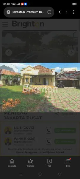 image DI JUAL RUMAH HUNIAN NYAMAN CIKINI (1)