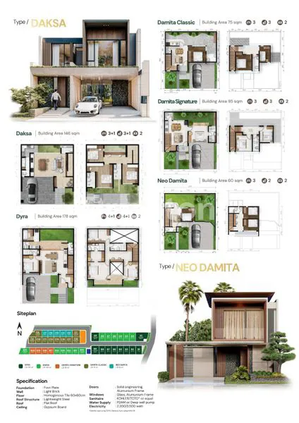 image HUNIAN EKSKLUSIF 3KT DI PERUMAHAN DAMARA (2)