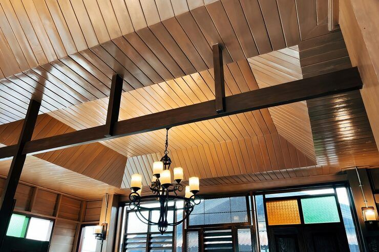 Plafon Kayu Lumber Lambersering