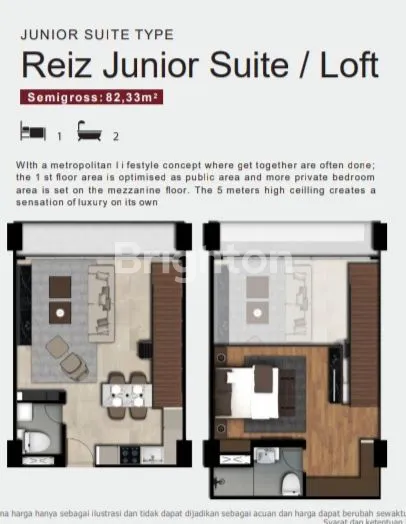 image APARTEMEN VASAKA MEZZANINE ELEGAN 82M² SHM (5)