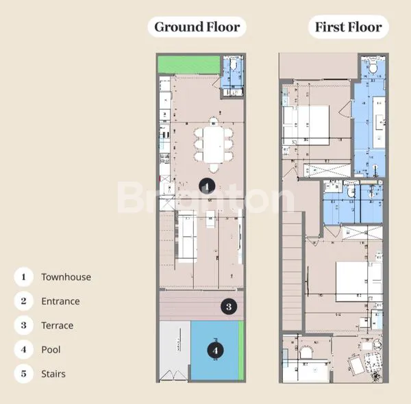 image EXCLUSIVE COMPLEX IN UMALAS (1 VILLA 4 TOWNHOUSES) - LEASEHOLD 28 YEARS (7)