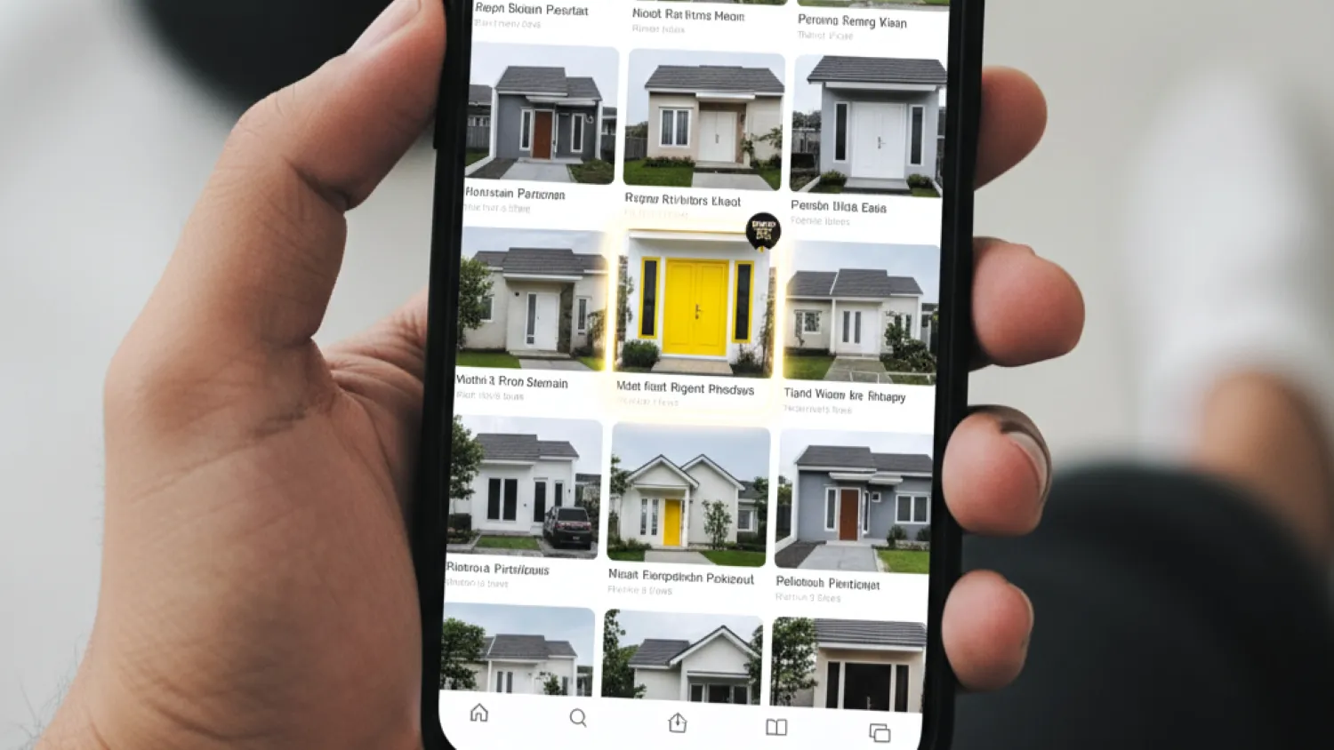 cat pintu rumah warna kuning nilai jual properti 11 diferensiasi kunci
