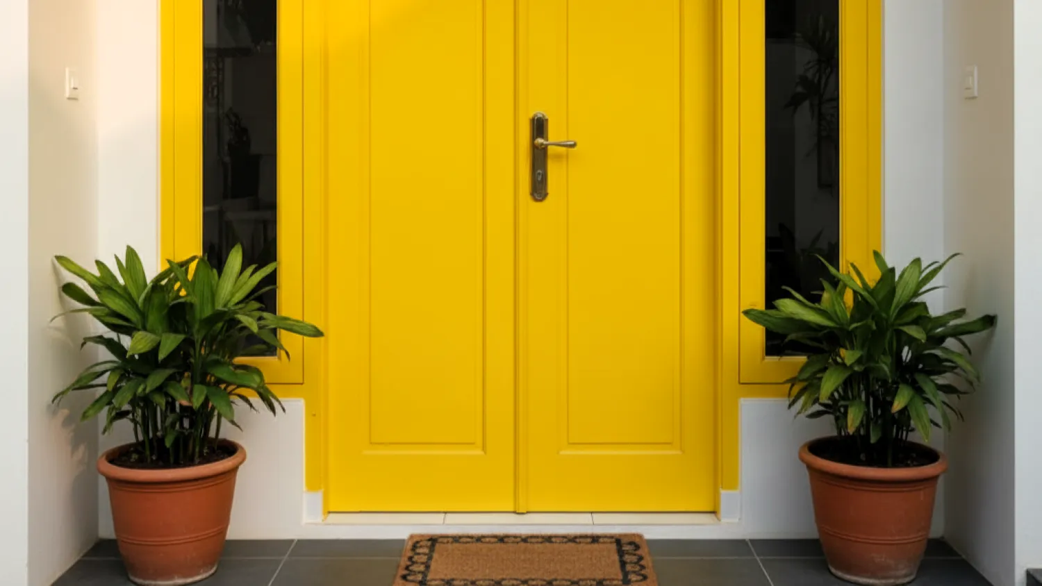 cat pintu rumah warna kuning nilai jual properti 12 membangun persepsi