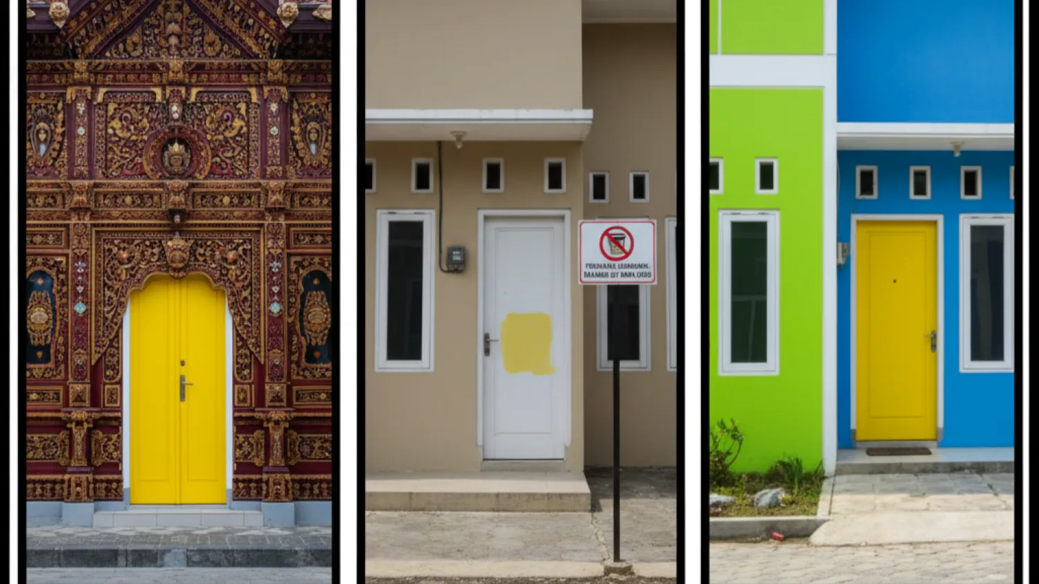 cat pintu rumah warna kuning nilai jual properti 20 kapan sebaiknya