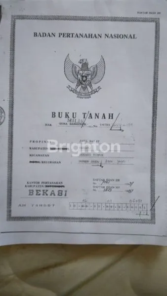 image RUMAH 4KT LUAS 350M² DI AREN JAYA BEKASI (5)