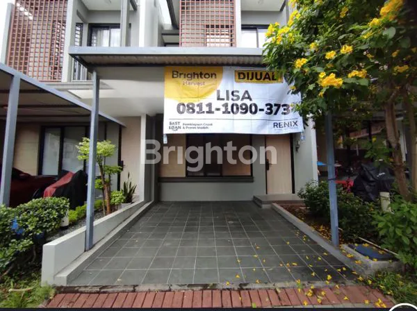 RUMAH MODERN HADAP UTARA DI PERUMAHAN ELITE LEGENDA WISATA, AKSES STRATEGIS