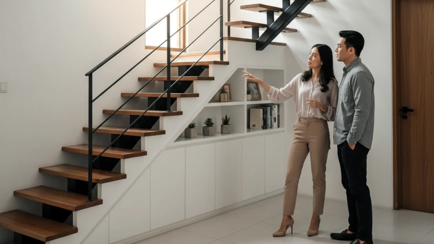 bentuk tangga rumah minimalis hemat ruang 2 filosofi minimalisme