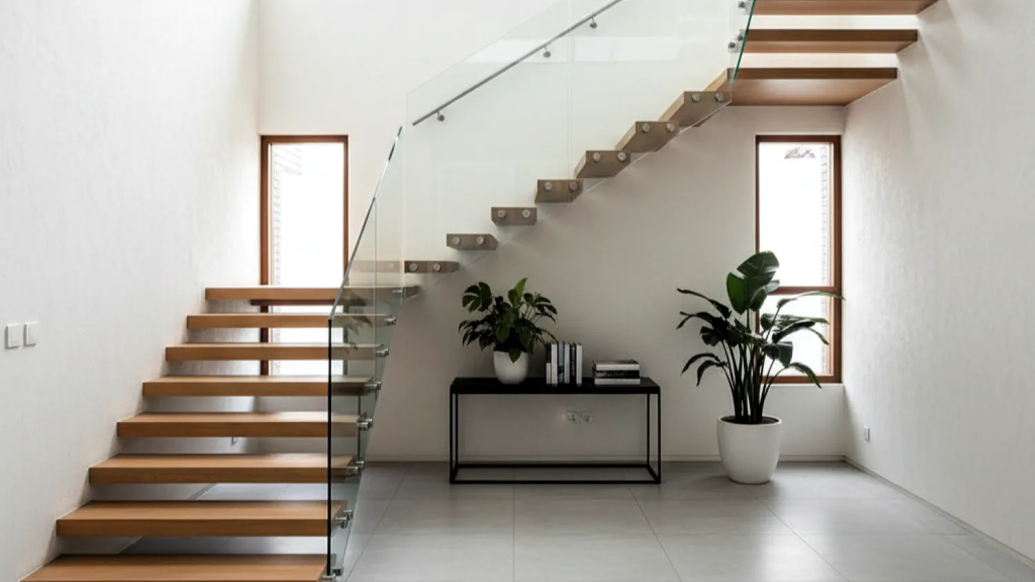 bentuk tangga rumah minimalis hemat ruang 6 tangga lurus