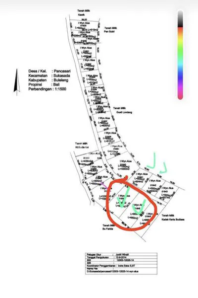 image TANAH  2 KAVLING MASING2 @950 METER VIEW PEGUNUNGAN – PANCASARI DEKAT BEDUGUL  BALI\\\\U2728\\\\N (7)