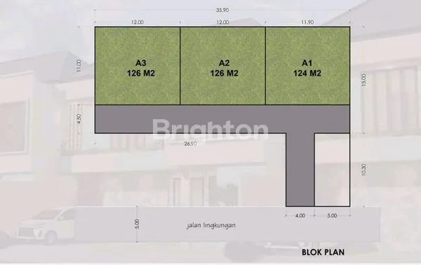 image RUMAH MEWAH MODERN ONE GATE SYSTEM DI RENON (4)