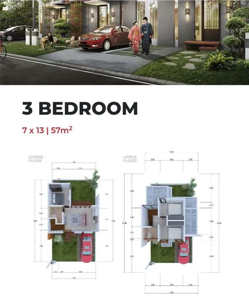image SHOJILAND RUMAH 2 LANTAI, HARGA DIBAWAH PASAR SIAP HUNI (8)