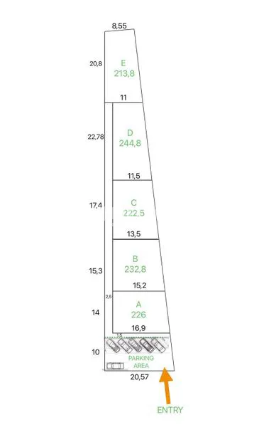 FREEHOLD LAND FOR SALE – STRATEGIC PLOTS IN SEMINYAK, BALI