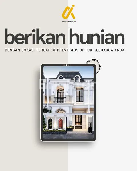 image VILLA POSISI HOOK PRIME LOCATION HANYA 550 METER KE MALL CAMBRIDGE KONDISI KOSONG  (4)