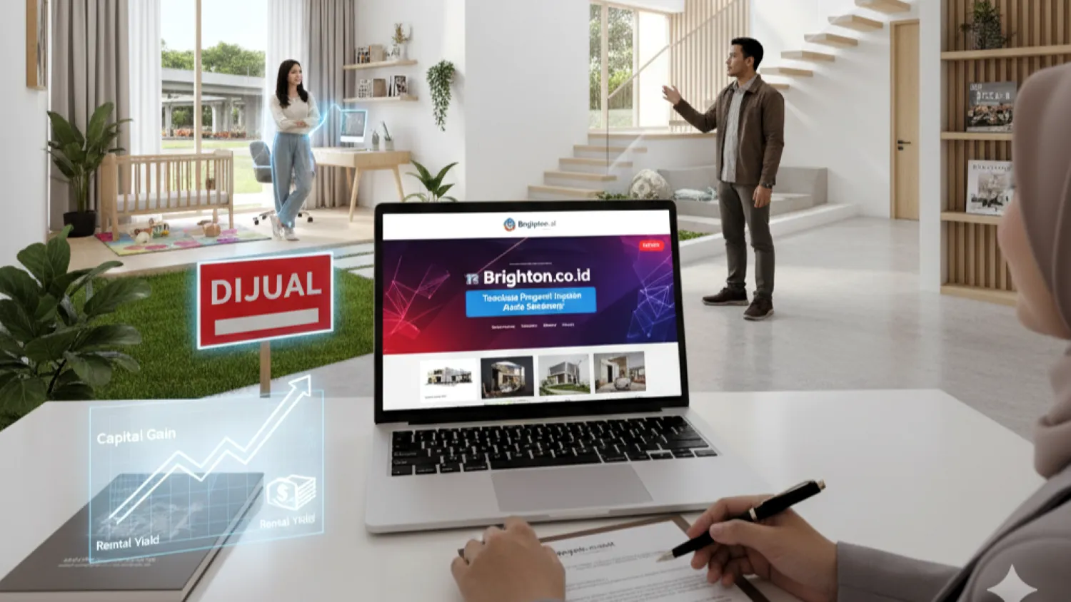 tipe rumah minimalis 2 lantai dijual investasi 5 potensi ekspansi