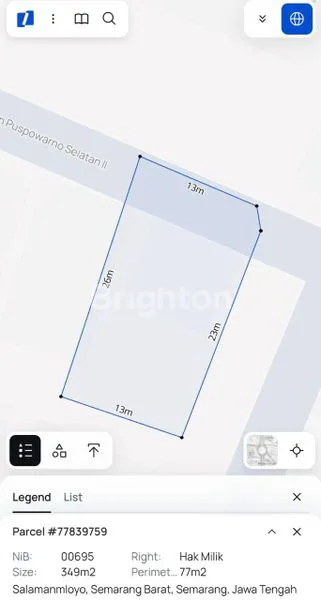 image RUMAH HITUNG TANAH AREA SALAMAN MLOYO SEMARANG (1)