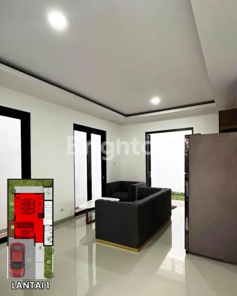 image RUMAH BARU 2 LANTAI LT 80 DI PONDOK CABE (5)