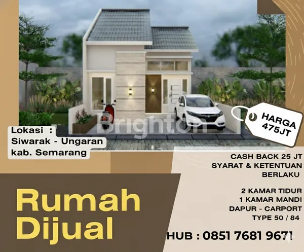 image RUMAH BARU TIPE 42 LT 84M² DI UNGARAN VIEW GUNUNG UNGARAN (1)