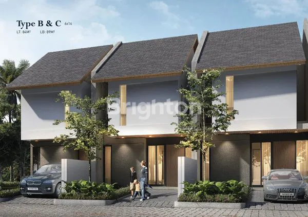 image RUMAH BABATAN PANTAI (2 UNIT) GRESS MODERN MINIMALIS TROPIS FREE AC (1)