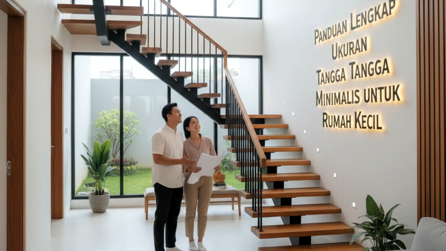 panduan ukuran tangga minimalis rumah kecil 13 tangga multifungsi