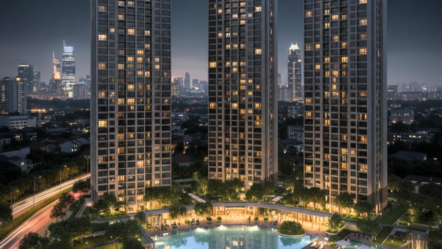 apartemen one park kebayoran baru jakarta selatan 1