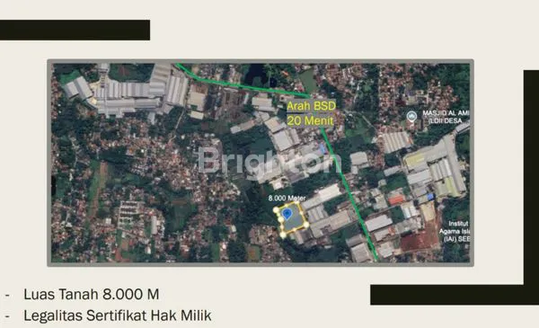 image TANAH INDUSTRI 8.000M² PARUNG, GUNUNG SINDUR (8)