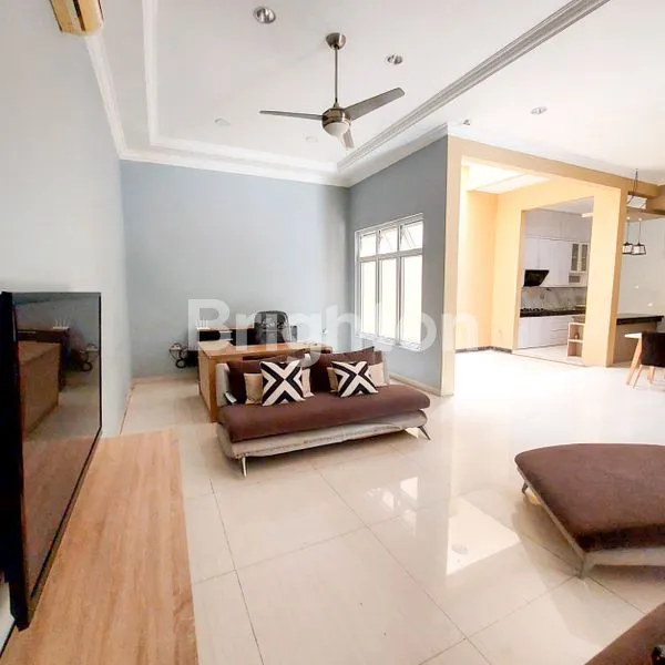 image RUMAH MEWAH LEBAR 12MTR FULL FURNISHED DI KOMPLEK CITRA GARDEN CLUSTER RICH MANSION - CIPUTRA GROUP JL JAMIN GINTING - KOMPLEK DENGAN DOUBLE GATE SECURITY DAN FULL FASILITAS (2)