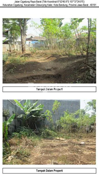 TANAH SIAP BANGUN COCOK SELAIN UNTUK HUNIAN JUGA BISA BANGUN KOST2AN, KONTRAKAN  DLL DI CIGADUNG, CIBEUNYING KALER BANDUNG