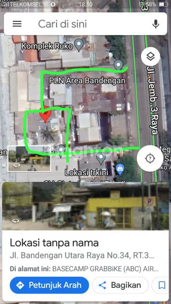 image TANAH KOMERSIL 1.300M² SHM, STRATEGIS JEMBATAN TIGA (4)