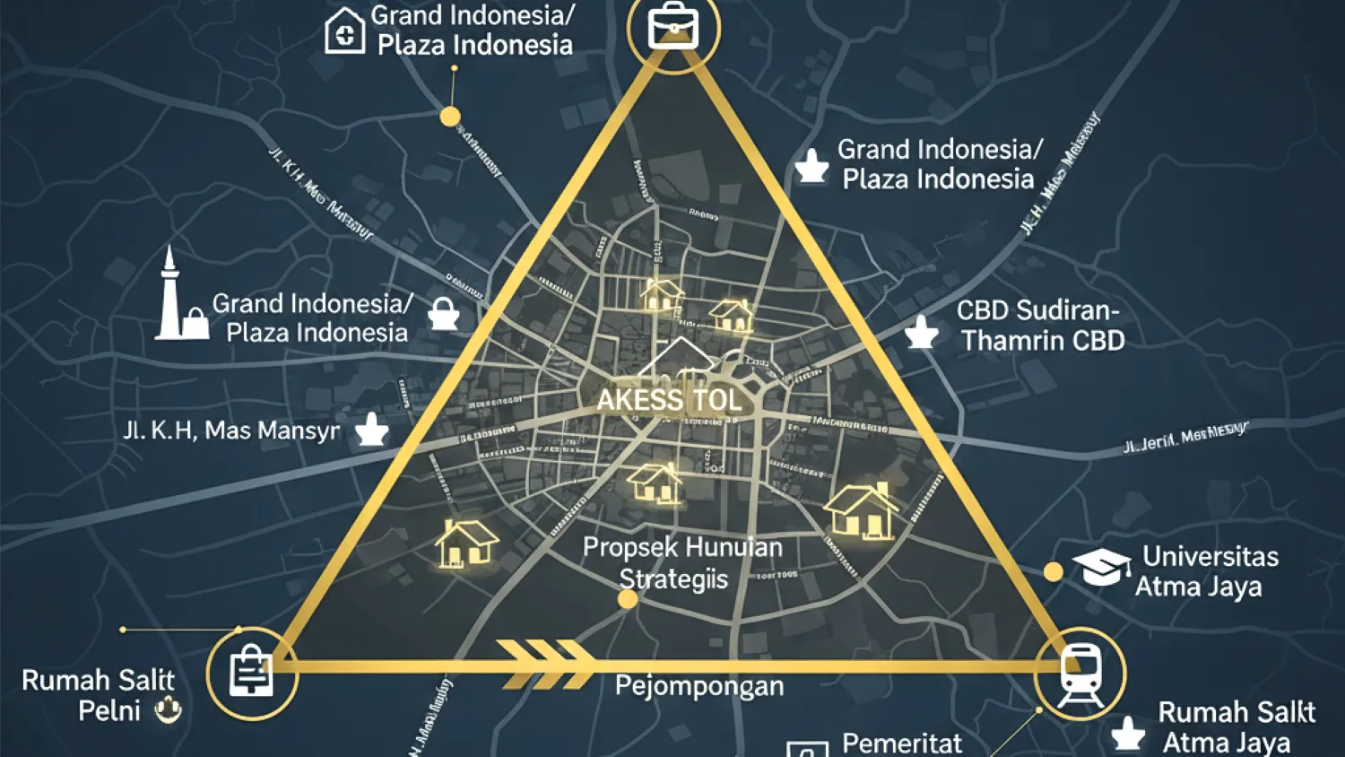 analisis bangunan tanah abang investasi rumah dijual 4 analisis lokasi