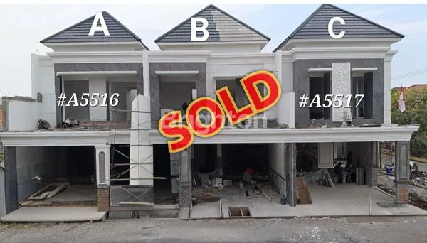 image [A5517] ARAYA GALAXY BUMI PERMAI RUMAH BARU 2 LANTAI DEKAT KERTAJAYA DHARMAHUSADA MERR (1)