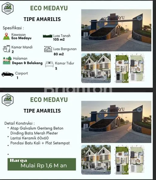 image RUMAH 2 LANTAI SURABAYA TIMUR  *ECO MEDAYU* CIAMIK POOL (5)