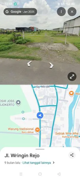 image BISMILLAH DIJUAL CEPAT TANAH 0 JL RAYA MOJOKERTO, COCOK UNTUK BANGUN PERUMAHAN, GUDANG, DLL (2)